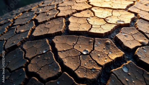 Extensive network of crisscrossing scratches on skin, varying depths, damage, white