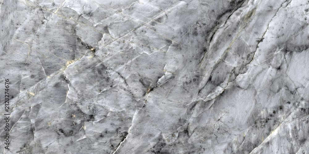 Fototapeta premium Gray Marble Stone Slab with Gold Veins Texture for Luxury Architectural Design Backdrop and Premium 3D Render Material