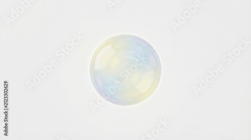 Minimalist Egg Against a Clean White Surface