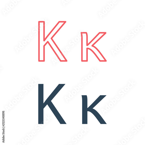 Greek Alphabet icons set design vector illustration.