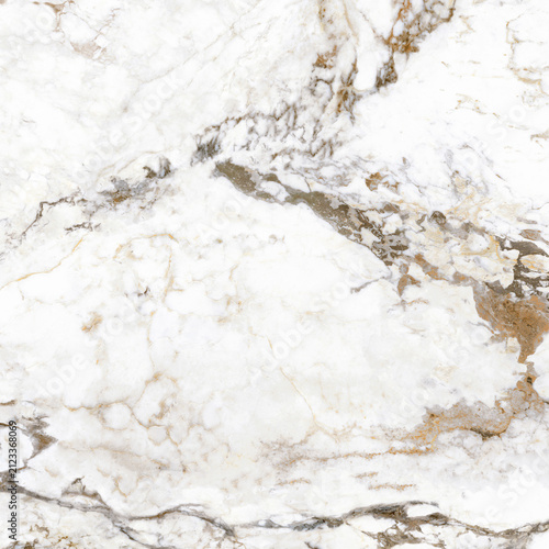 High-resolution white marble background with bold dark grey and golden veins