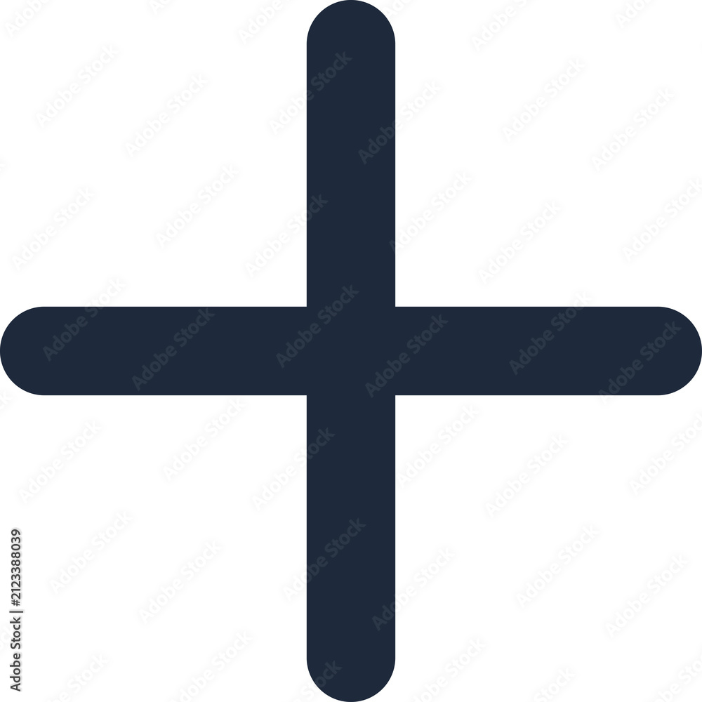 Obraz premium Slate Navy WhatsApp Add Plus Icon Isolated on Transparent Background PNG Chat Vector Symbol