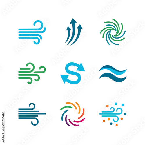 Abstract visual representations of natural forces and movements