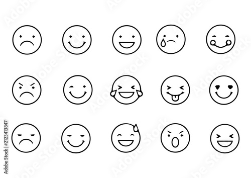 Different Emotions Emojis