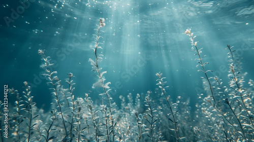 Ethereal Blue Depths