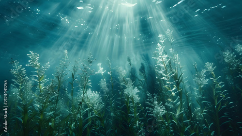 Swaying Underwater Plants