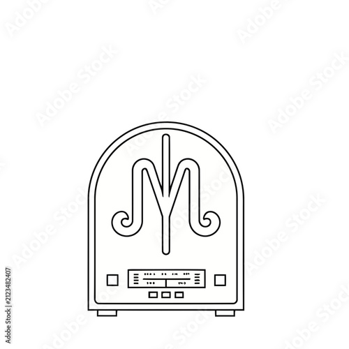 Vintage Radio Icon