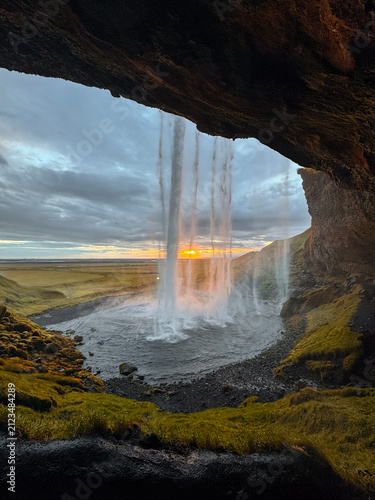 Seljalandsfoss in Iceland waterfall