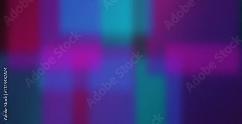 Fotografie Blurred colors blend in soft, abstract patterns