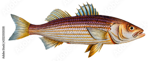 Foto Lineated Umber (Sciaena lineata)