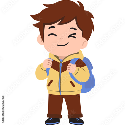 Hiking Illustration