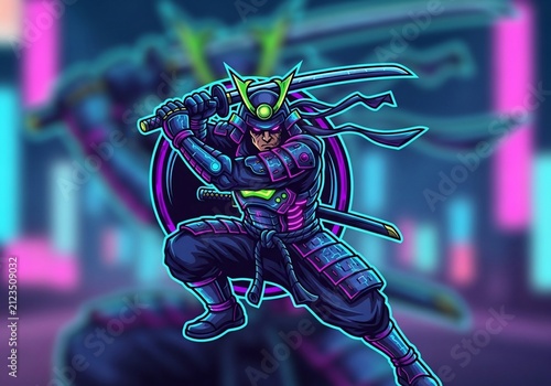 Neon Ronin's Fierce Stand