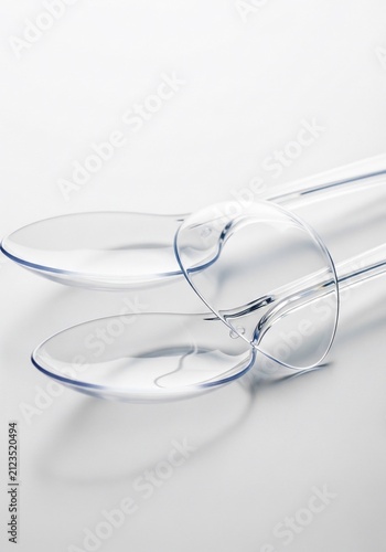 Crystalline Clarity: A study in translucent form.