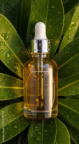Dew-Kissed Elixir: Nature's Golden Drop