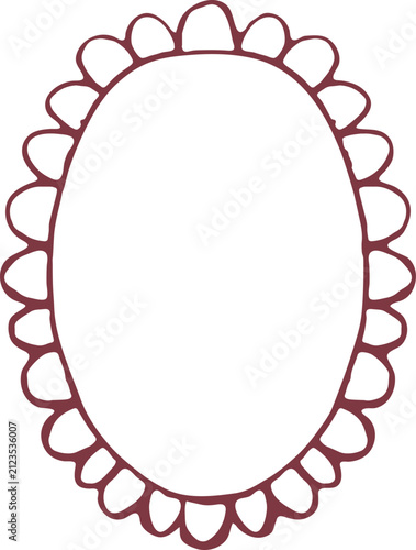 Hand-drawn decorative frame. Elegant sketch outlines and line art frames for invitations greeting cards wedding stationery, branding, social media, scrapbooking packaging and printable designs
