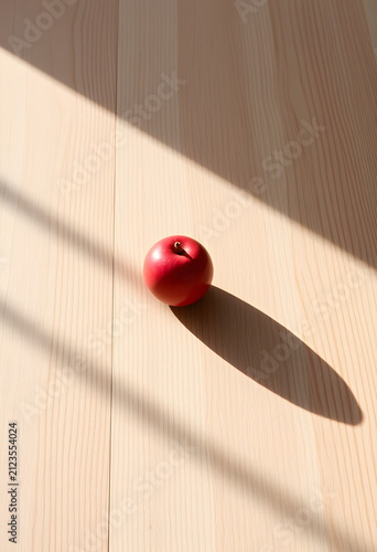 Tapety artystyczne Single object casting an oversized impossible shadow, industrial raw materials