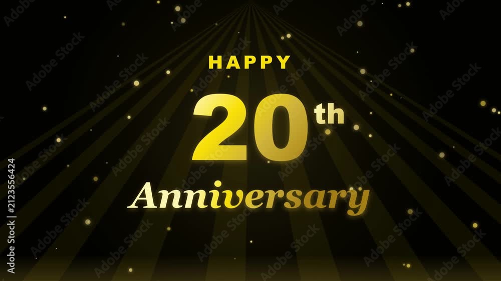 Happy 20Th Anniversary