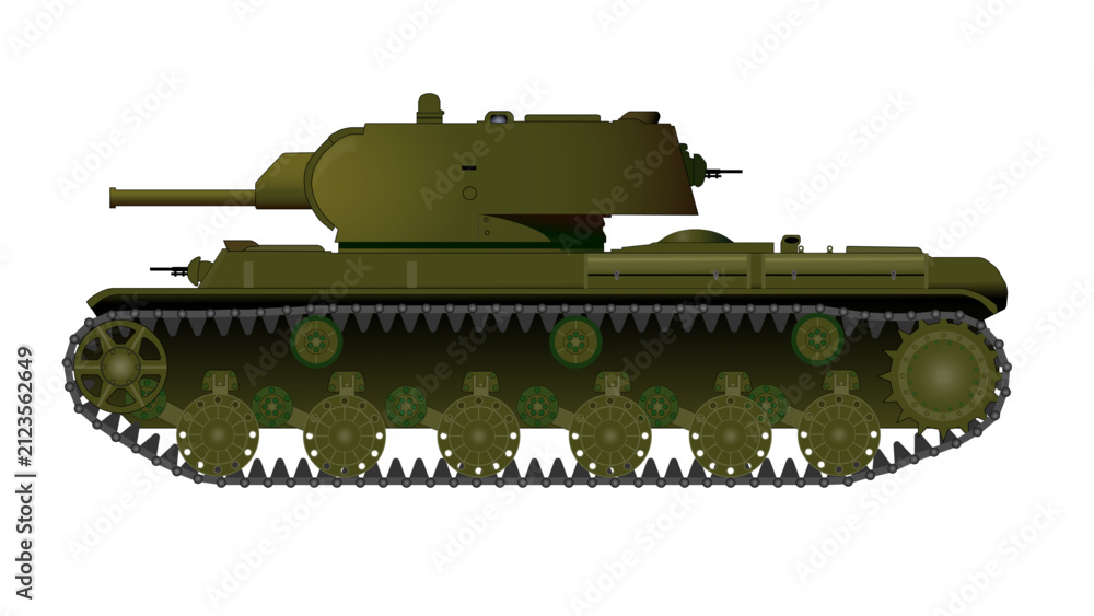 Obraz premium KV-1 with L-11