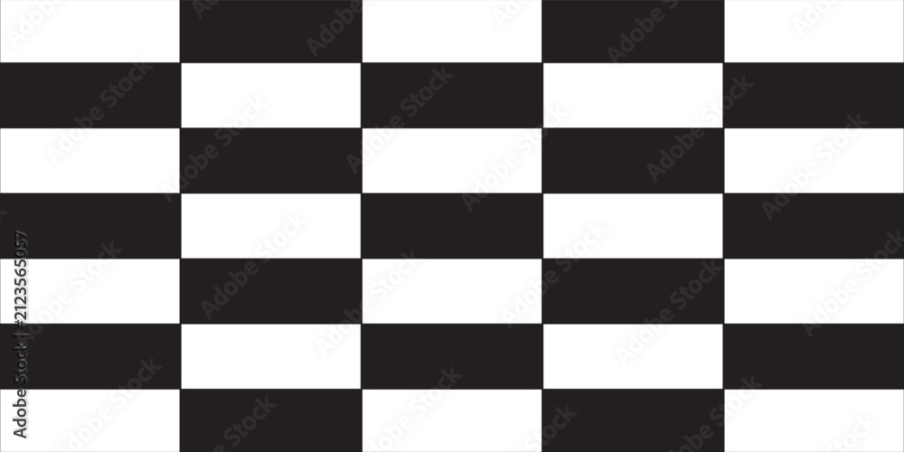 Fototapeta premium Checkered flag wave on white background design for sport race championship vector illustration.