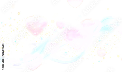 Abstract soft pastel light trails and glowing shapes with abstract background wallpaper artistic