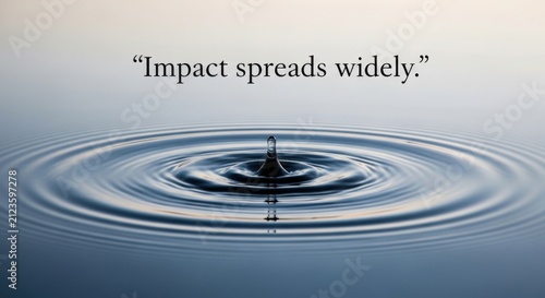 Ripples Expanding Outwards on Water Surface 20260307