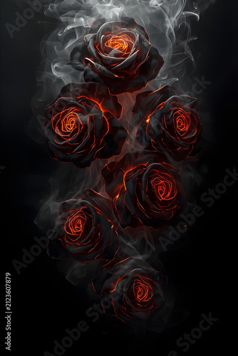 abstract fire background
