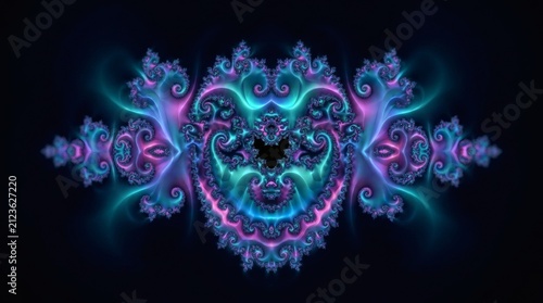 Mandelbrot Fractal Abstract Pattern