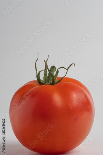 red tomatoes on a vine