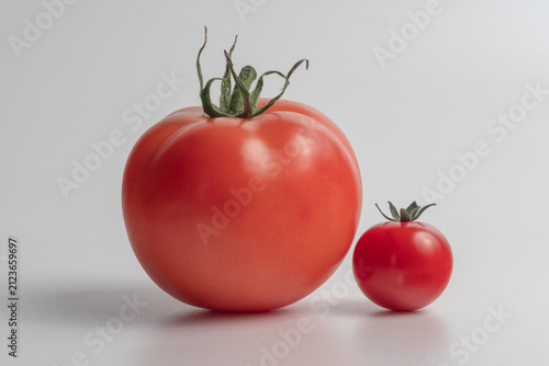 tomato on a white background