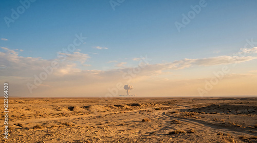 Historic Distant Mushroom Cloud on the Horizon