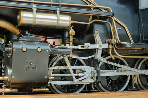 Obraz na płótnie Model steam locomotive mallet SS 1622 built by werkspoor for indonesian railroad