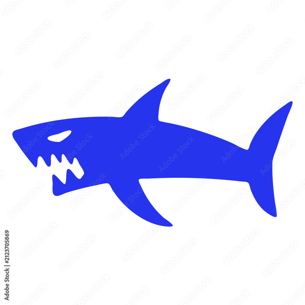 Fototapeta premium Shark Open Mouth Animal Fauna