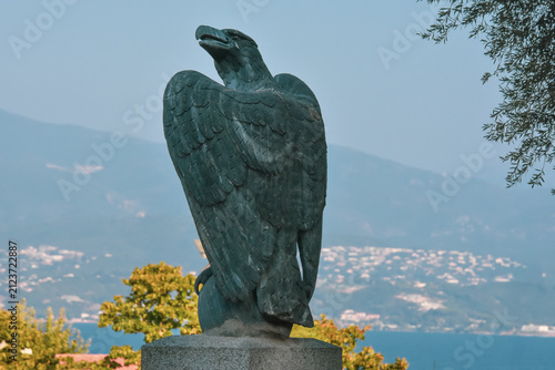 Cuadro en lienzo aigle impériale de Napoléon.  Ajaccio- Corse- France.