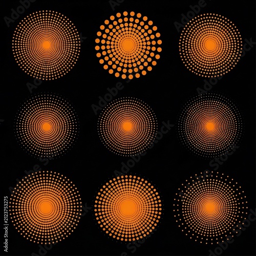 Concentric Orbs of Solar Delight