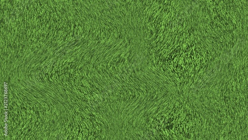 Abstract texture of green synthetic grass or artificial turf surface with texture background artificial synthetic background material