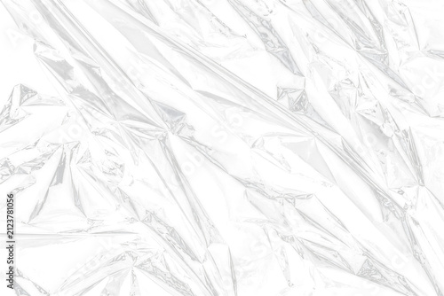 Crumpled Plastic Film Overlay – Realistic Wrinkled Cellophane Texture PNG