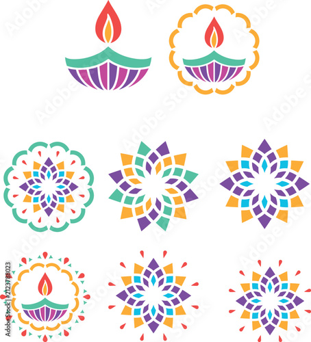 FLOWER MANDALA PATTERN