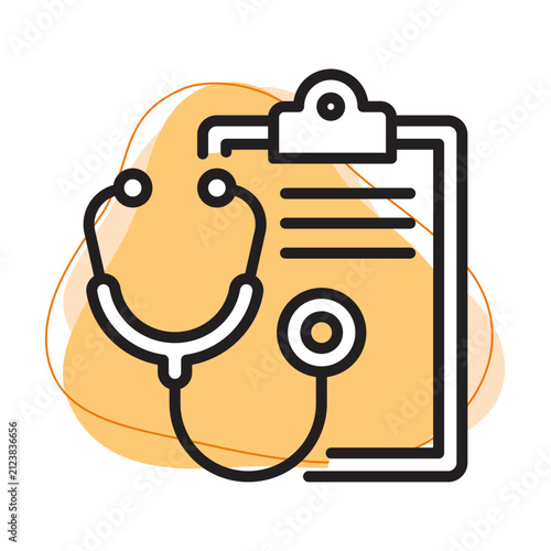Modern Healthcare Medical Equipment Icon Design. Medical Service and Healthcare Illustration Vector