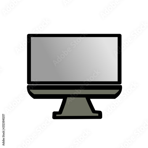 Hardware and technology icon 