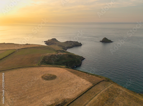Beautiful drone landscape i...