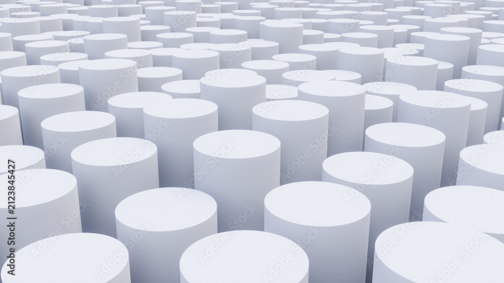 Fototapeta premium Dark White Geometric Grid Background for Innovation Report