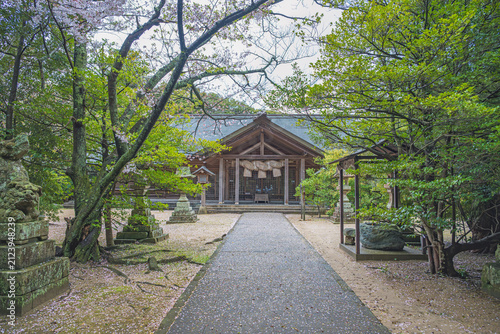 島根 長浜神社 拝殿