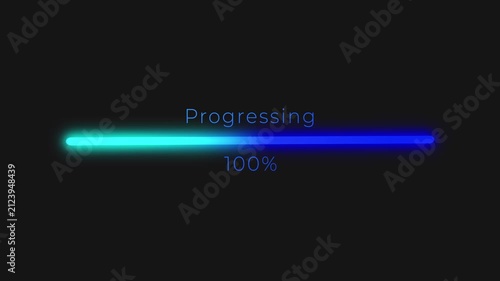 Computer system update, 100% load.
Digital technologies.