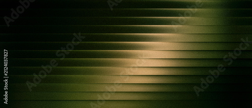 Quadro su tela Abstract background with horizontal lines and soft golden light gradient, textur