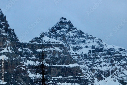Canvas Print Banff Canada Glacier and Mountains