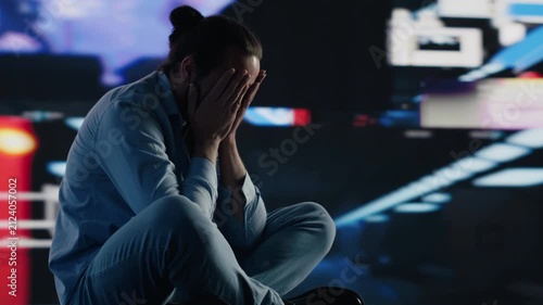 Paranoid user suffers emotional damage from compulsive social media use, information overload and constant comparison that weaken confidence and self esteem.