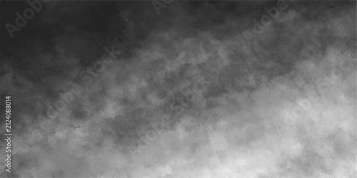 Obraz na plátně A dark and mysterious abstract smoky texture, rendered in monochromatic tones, creates a dramatic and atmospheric backdrop, evoking a sense of intrigue and depth