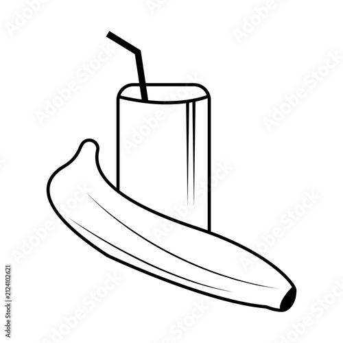Banana illustration design