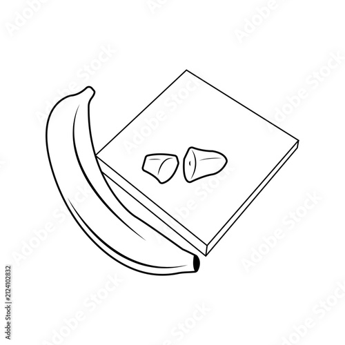 Banana illustration design