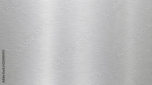 Brushed Titanium Metal Texture Background With Sleek Contemporary Finish